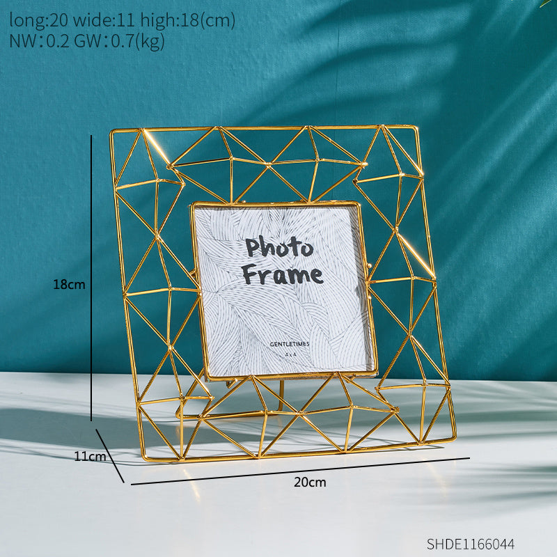 Modern simple grid photo frame